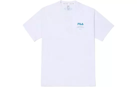Футболка мужская ярко-белая Fila, белый