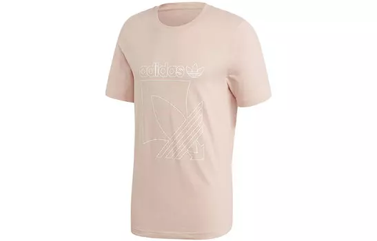 Футболка мужская розовая Adidas Originals, розовый
