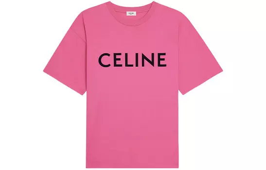 Футболка мужская розовая Celine, розовый