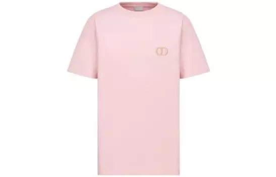 Футболка мужская розовая Dior, розовый