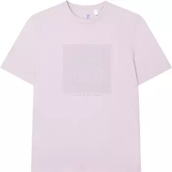 Футболка мужская розовая Fila, розовый