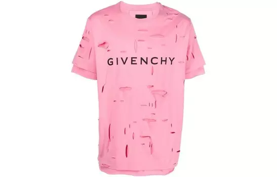 Футболка мужская розовая Givenchy, розовый