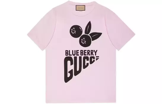 Футболка мужская розовая Gucci, розовый