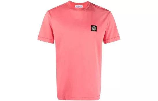 Футболка мужская розовая Stone Island, розовый