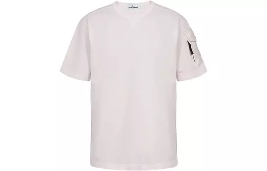 Футболка мужская розовая Stone Island, розовый