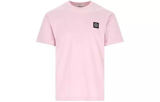 Футболка мужская розовая Stone Island, розовый