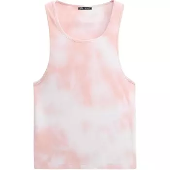 Футболка мужская розовая Zara, розовый