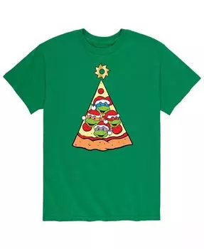 Футболка мужская с изображением черепашек-ниндзя Pizza Tree AIRWAVES, зеленый