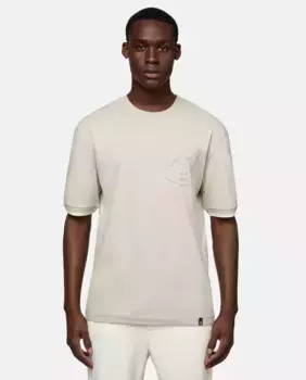 Футболка мужская с коротким рукавом Boggi Milano, кремовый