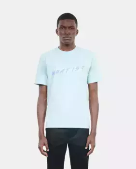 Футболка мужская с коротким рукавом "Что такое The Kooples, синий