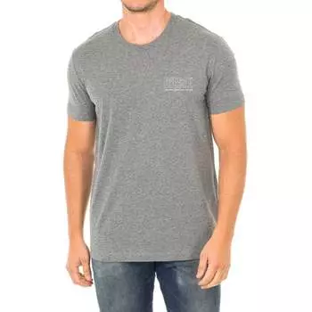 Футболка мужская с коротким рукавом и круглым вырезом 00cg46 0qazn Diesel, серый