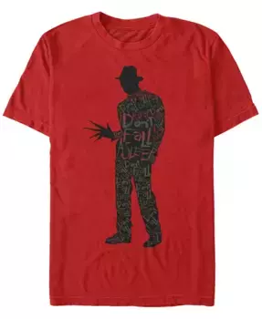 Футболка мужская с коротким рукавом "Nightmare on Elm Street Don't Sleep" Fifth Sun, красный