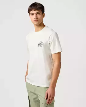 Футболка мужская с коротким рукавом Wrangler, белый