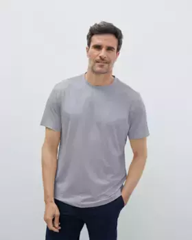 Футболка мужская с короткими рукавами и эффектом льда Sepiia, серый