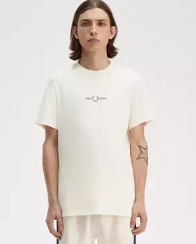 Футболка мужская с короткими рукавами и круглым вырезом Fred Perry, цвет Crudo