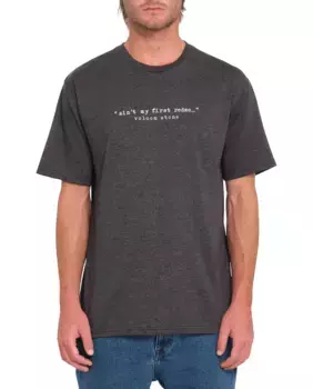 Футболка мужская с короткими рукавами и круглым вырезом Volcom, темно-серый