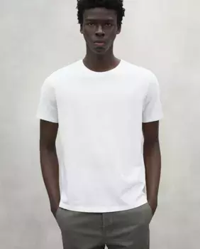 Футболка мужская с короткими рукавами и круглым вырезом Ecoalf, белый