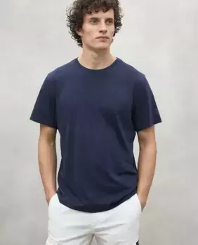 Футболка мужская с короткими рукавами и круглым вырезом Ecoalf, тёмно-синий