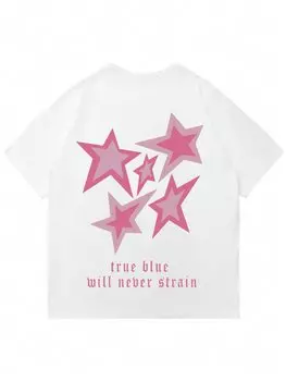 Футболка мужская с круглым вырезом, белый