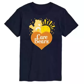 Футболка мужская с принтом Care Bears Funshine Licensed Character, синий