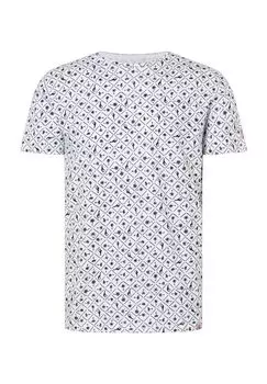 Футболка мужская с принтом по всей поверхности TIMEZONE, цвет Pure White