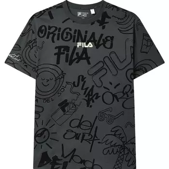 Футболка мужская с принтом по всей поверхности Fila, цвет Allover Print