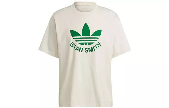 Футболка мужская с трилистником Stan «Non Dyed» Adidas Originals, цвет Non Dyed