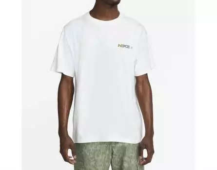 Футболка мужская Sb Apple Pigeon Graphic T-Shirt белого цвета Nike