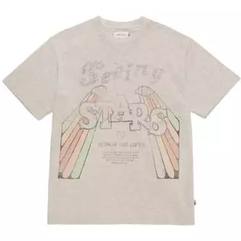 Футболка мужская Seeing Stars в овсяном цвете HONOR THE GIFT, цвет oatmeal