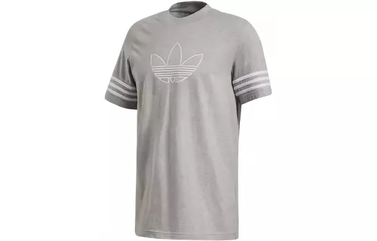 Футболка мужская серая Adidas Originals, серый