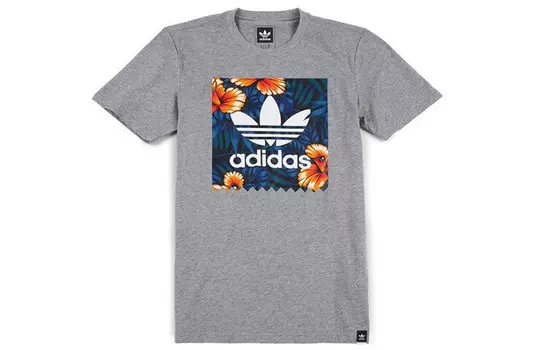 Футболка мужская серая Adidas Originals, серый