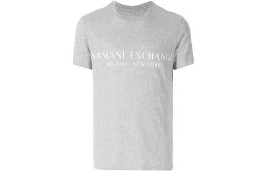 Футболка мужская серая Armani Exchange, серый