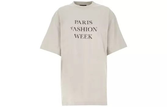 Футболка мужская серая Balenciaga, серый