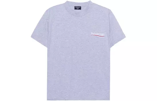 Футболка мужская серая Balenciaga, серый