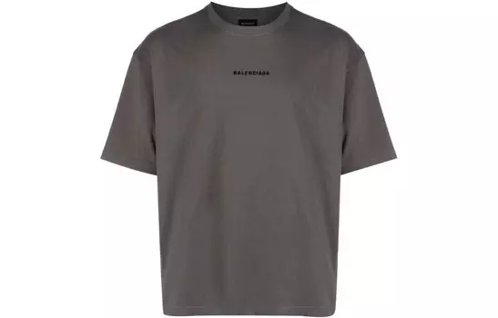 Футболка мужская серая Balenciaga, серый