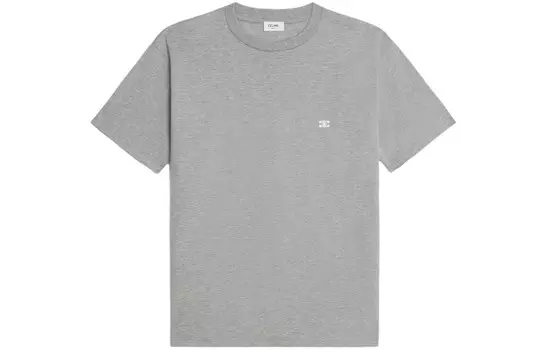 Футболка мужская серая/белая Celine, серый