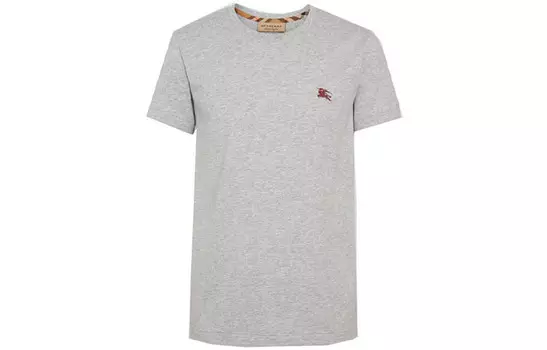 Футболка мужская серая Burberry, серый