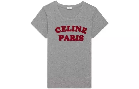 Футболка мужская серая Celine, серый