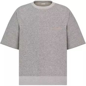 Футболка мужская серая Dior, серый