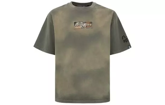 Футболка мужская серая Evisu, серый