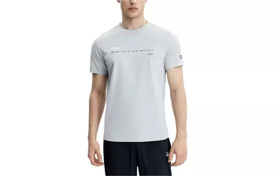 Футболка мужская серая Fila, серый