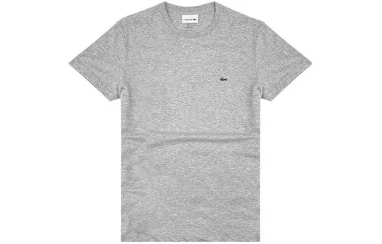 Футболка мужская серая Lacoste, серый