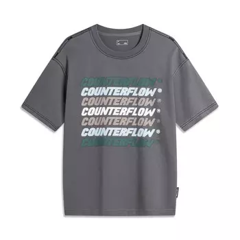 Футболка мужская серая Lining, серый