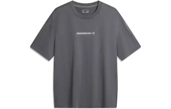 Футболка мужская серая Lining, серый
