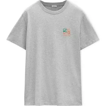 Футболка мужская серая Loewe, серый