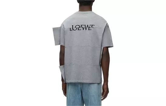 Футболка мужская серая Loewe, серый