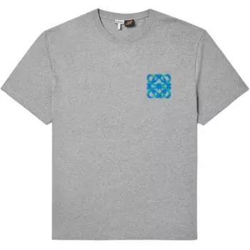 Футболка мужская серая Loewe, серый