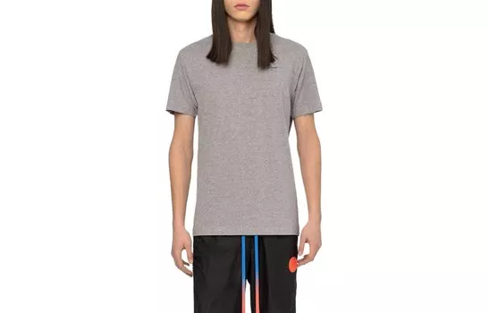 Футболка мужская серая Off-White, серый