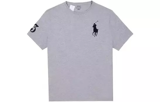 Футболка мужская серая Polo Ralph Lauren, серый