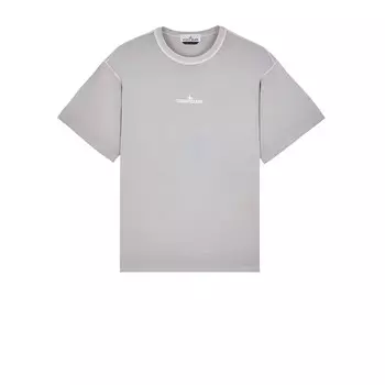 Футболка мужская серая Stone Island, серый